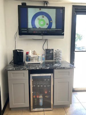 lobby coffee station